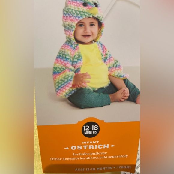NWT Hyde and Eek Infant Ostrich Costume Sz 12-18 Mo - Picture 7 of 9